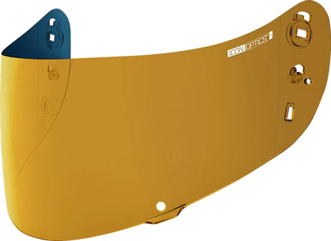 ICON Optics DOT 25K Gold Shield Visor