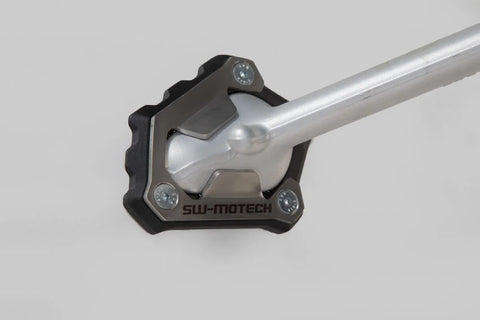 SW-Motech Side Stand Foot Extension Black/Sliver Triumph Scrambler1200 XC / Xe