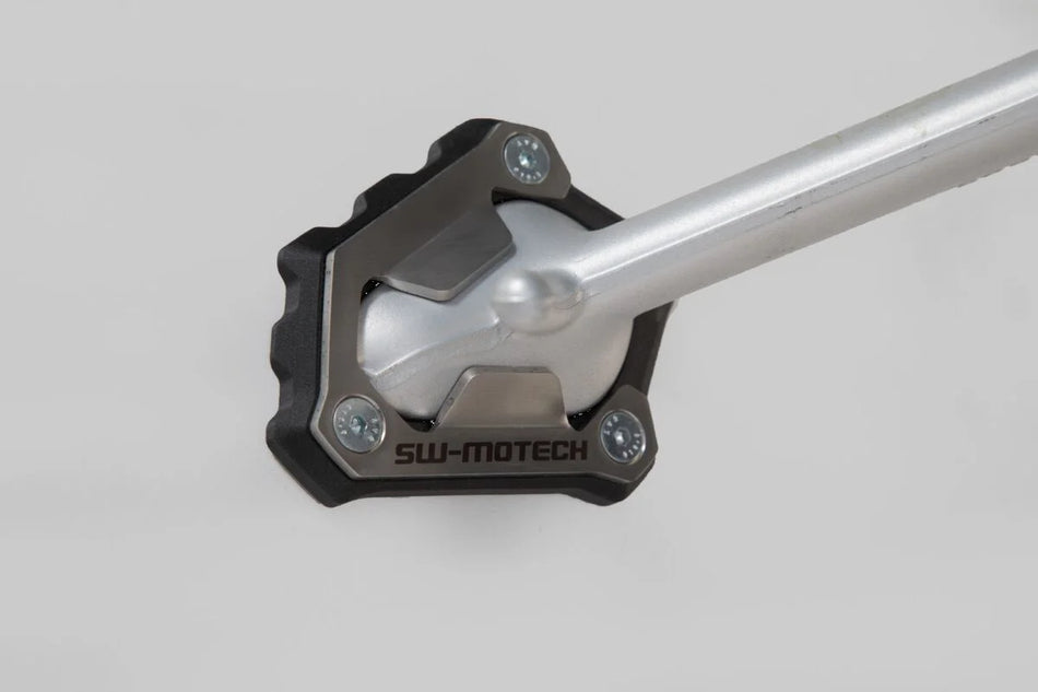 SW-Motech Side Stand Foot Extension Black/Sliver Triumph Scrambler1200 XC / Xe