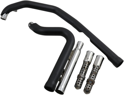 Cobra Speedster 909 Short 2-into-2 Exhaust System Black (6705B)