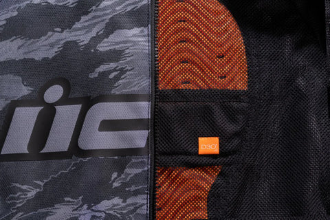 ICON Hooligan CE Tiger's Blood Textile Jacket Grey