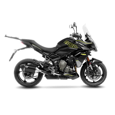 LeoVince LV-14 Black Edition Slip-on Muffler Ece Triumph Sport / Tiger Sport