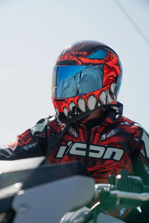 ICON Airform Manik'RR MIPS Helmet Red
