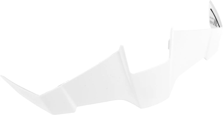 ICON Threshold Helmet Rear Spoiler Gloss White