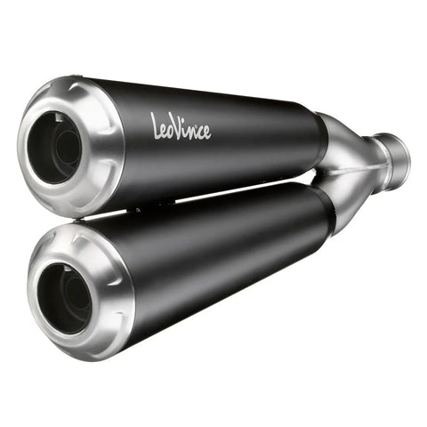 LeoVince GP Duals SS Slip-on Muffler Ece