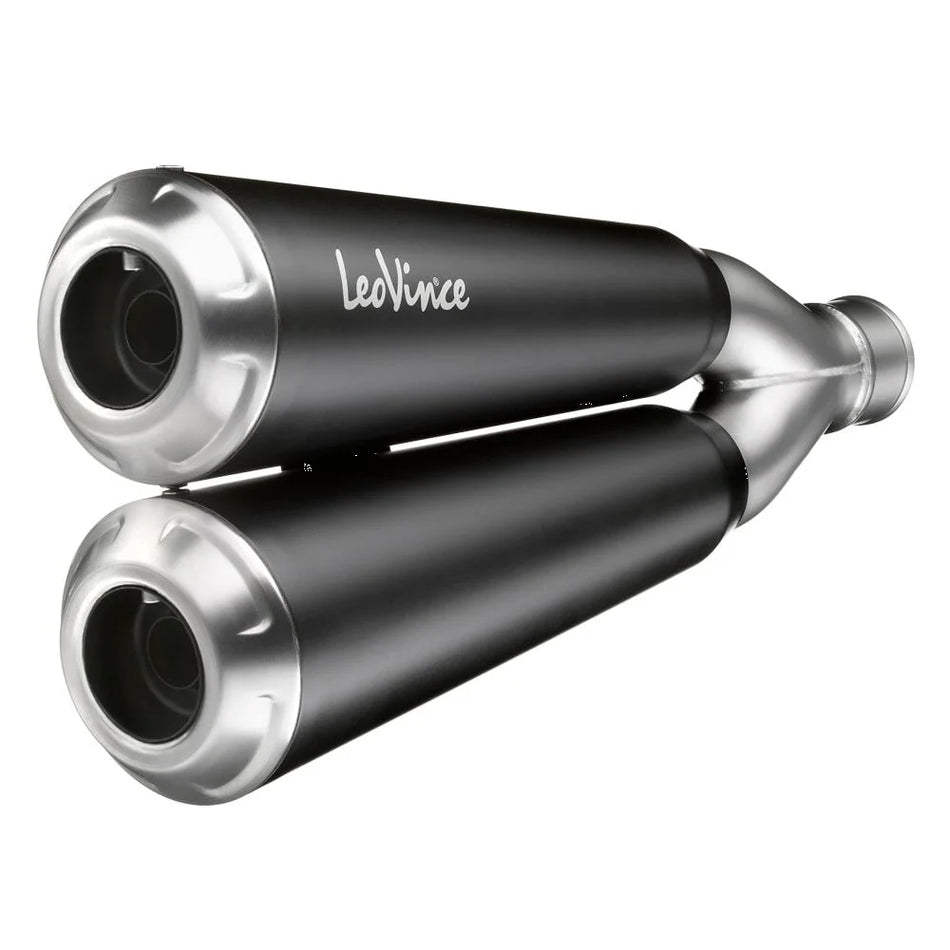 LeoVince GP Duals SS Slip-on Muffler Ece