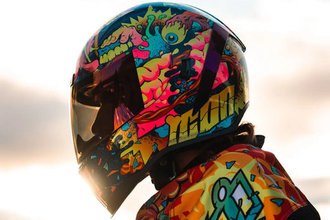 ICON Airform Scatterbrain MIPS Helmet Purple