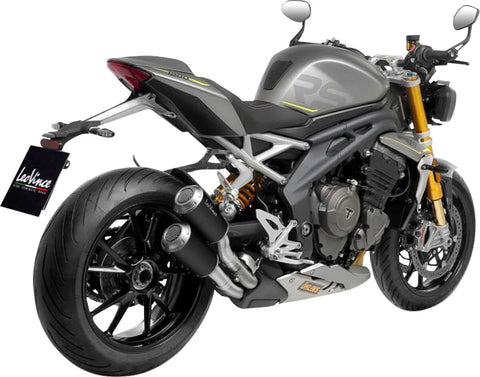 LeoVince Muffler LV10 Speed 12 Black