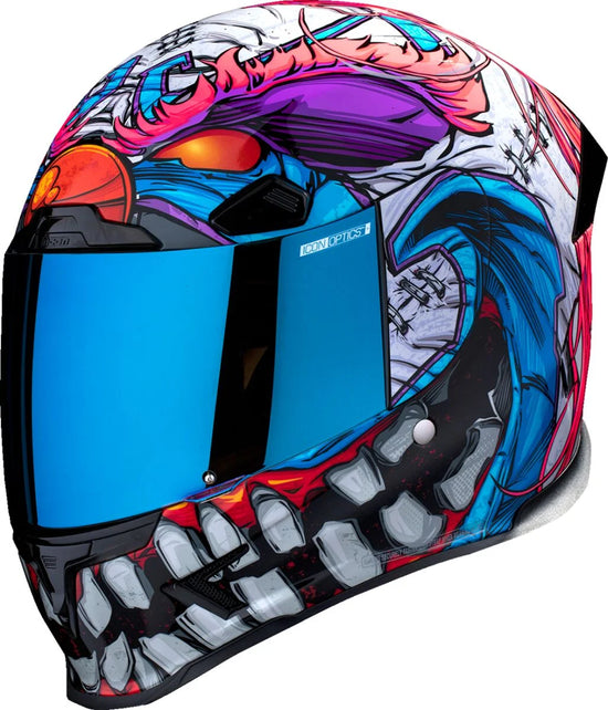 ICON Airframe Pro Krazy Klown 2 Helmet Black/Blue/Pink/Purple/White