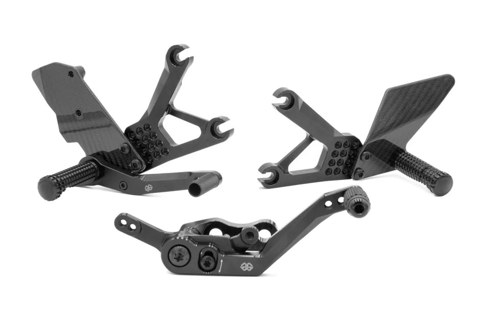 Gilles Tooling AS31GT3 Adjustable Rearset Black (AS31GT3-Y13-B)