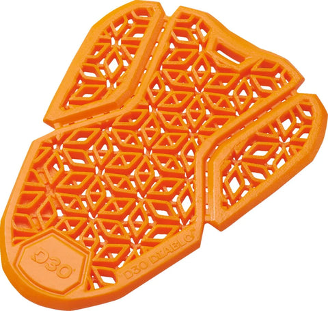 ICON D3O Diablo Level 1 Hip Guards Orange