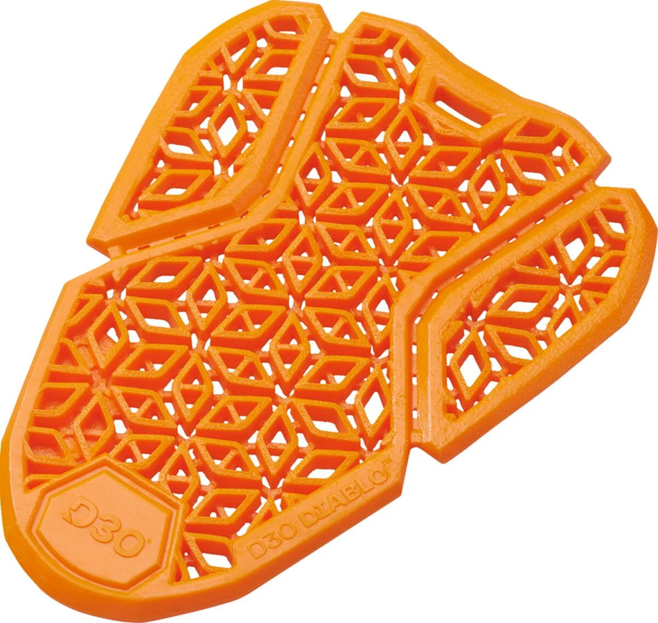 ICON D3O Diablo Level 1 Hip Guards Orange