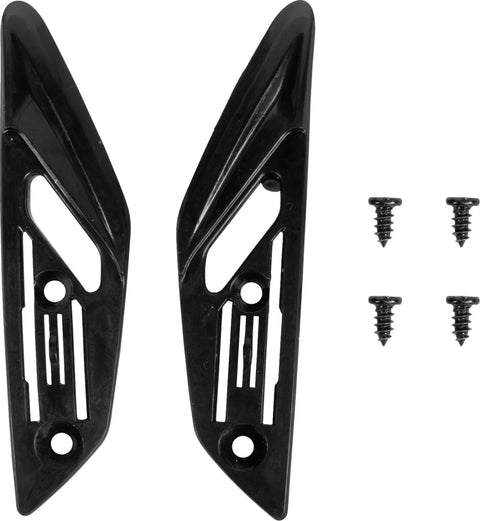 ICON Threshold Helmet Side Cover Matt White