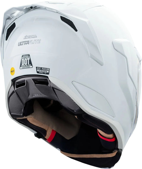 ICON Ultraflite MIPS Helmet Gloss White