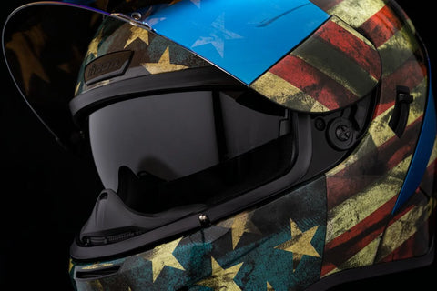 ICON Airform Old Glory Helmet Blue/Red/White