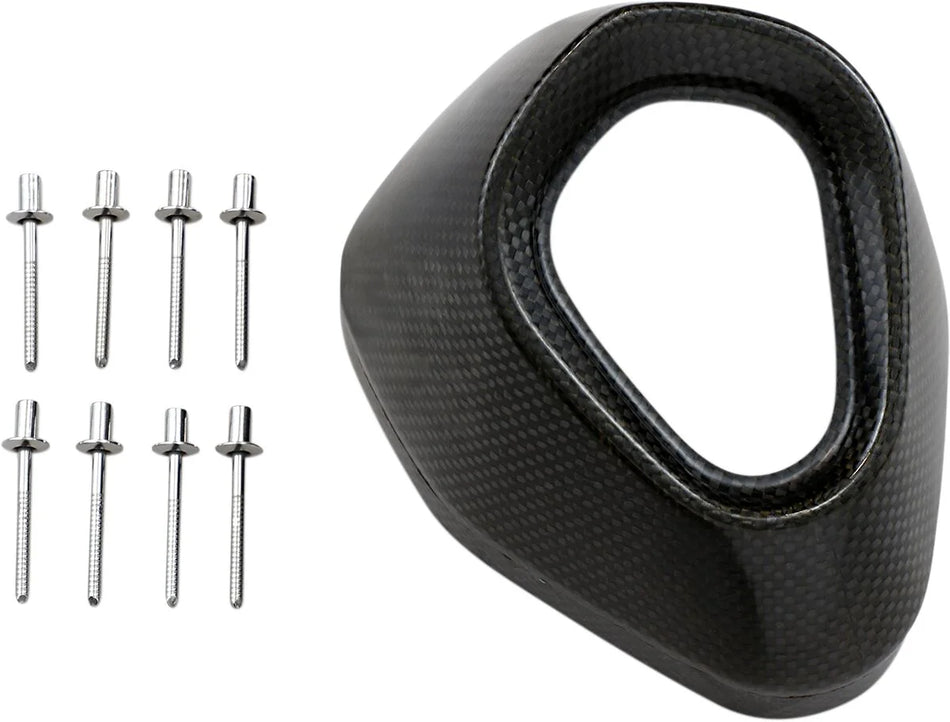 Akrapovic End Cap Set Carbon Universal (V-EC76)