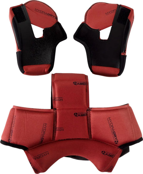 ICON Domain Helmet Liner Red