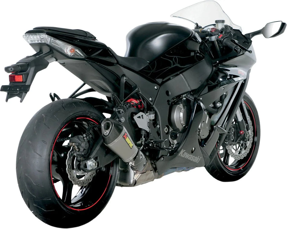 Akrapovic Slip-on Line Muffler Titanium Kawasaki Ninja (S-K10SO7T-HASZ)