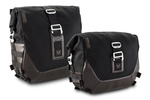 SW-Motech Legend Gear LC1 & LC 2 Side Bag System Brown Edition — Honda Neo Sports Cafe