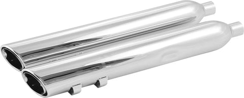 Cobra 909 Upper Cut Mufflers Chrome (6268)