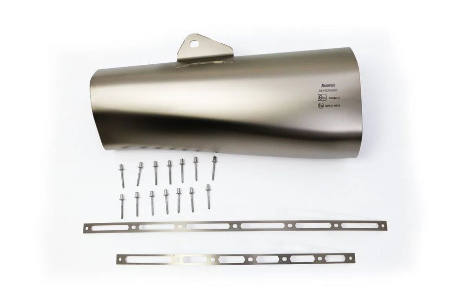 Akrapovic Muffler Sleeve Repair Kit Titanium Grey Yamaha T-Max