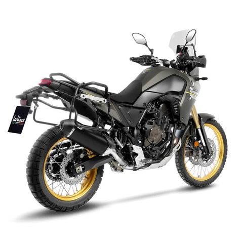 LeoVince LV-14 Black Edition Slip-on Muffler Ece Yamaha Tenere 700
