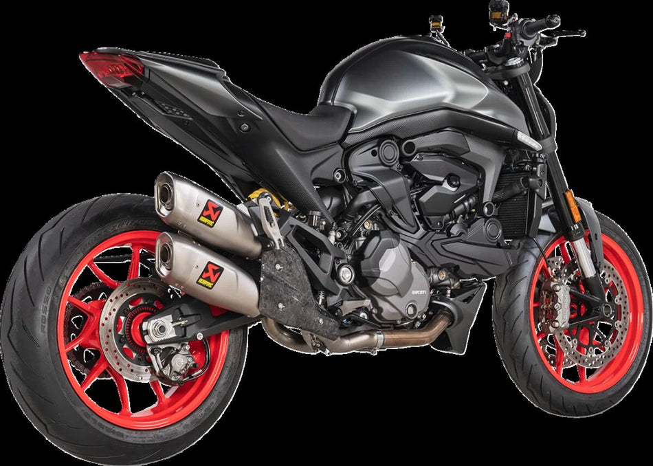 Akrapovic Link Pipe TI Monster