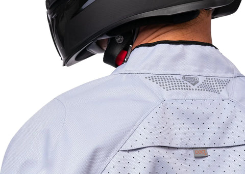 ICON Mesh AF CE Textile Jacket Black/White
