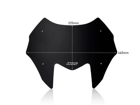 WRS Sport Windscreen Matt Black (YA024NO)