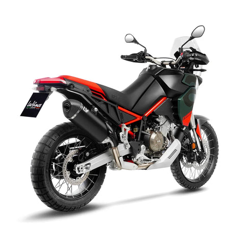 LeoVince LV-14 Black Edition Slip-on Muffler Ece Aprilia Rally / Tuareg