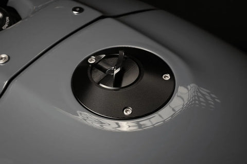Gilles Tooling FCAP2 Motorcycle Quick-Release Fuel Cap Black (FCAP2-B002-B)