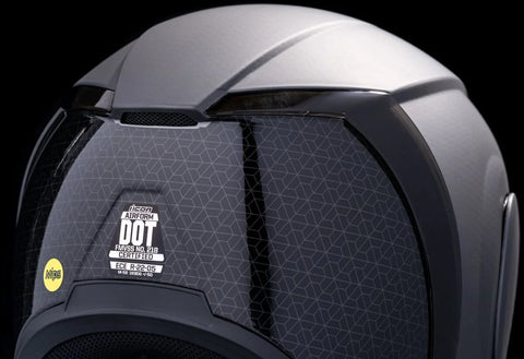 ICON Airform Counterstrike MIPS Helmet Silver