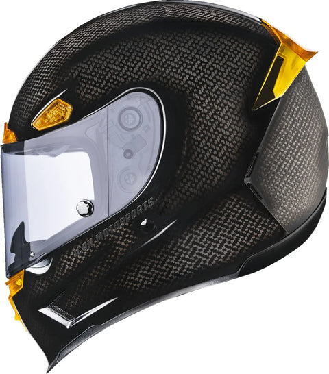 ICON Airframe Pro Carbon 4Tress Helmet Yellow
