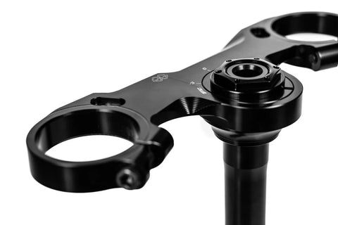 Gilles Tooling Triple Clamp Set Black (FO-SC82-0-02-SET-B)