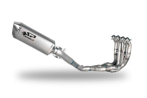 Spark Exhaust Full Stainless Steel Force Silencer Titanium