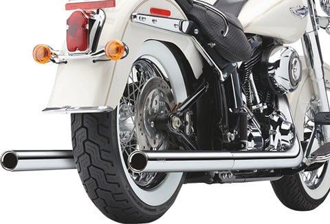 Cobra True Duals Exhaust System Chrome