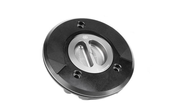 Gilles Tooling Motorcycle Fuel Cap Black (FCAP-08-B)