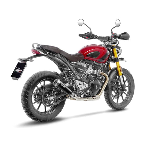 LeoVince GP One Slip-on Muffler Triumph Scrambler X / Speed
