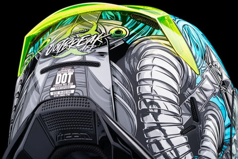 ICON Airframe Pro Outbreak Helmet Blue