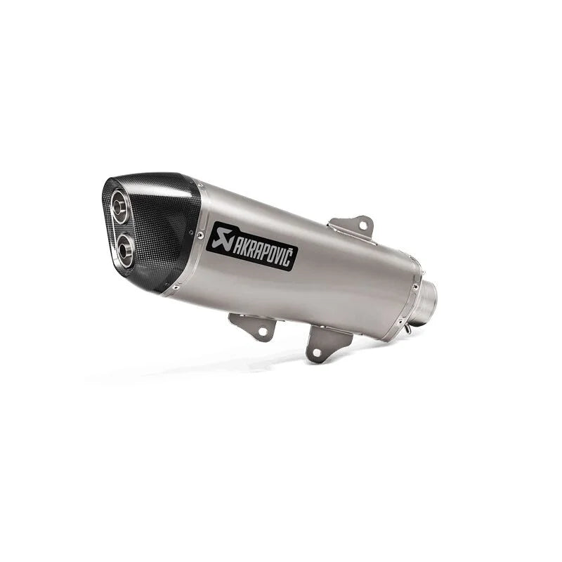 Akrapovic Slip-on Line Muffler Stainless Steel Carbon End Cap Yamaha X-Max (S-Y4SO18-HRAASS)