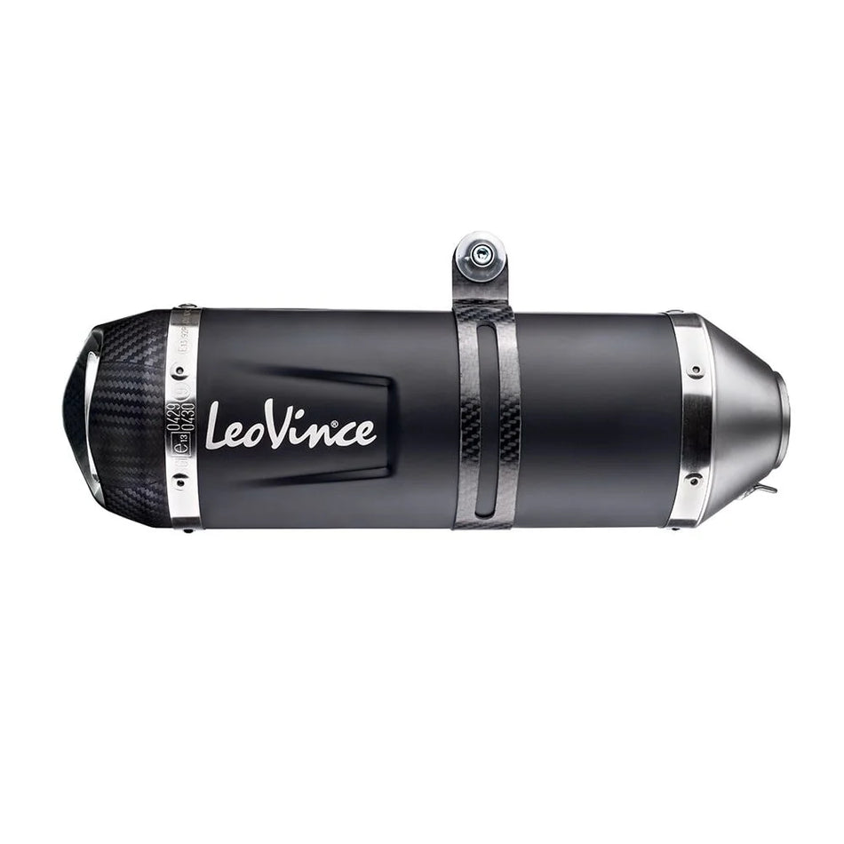 LeoVince LV One EVO Black Edition Stainless Steel Exhaust System with CAT Triumph Tiger Sport…