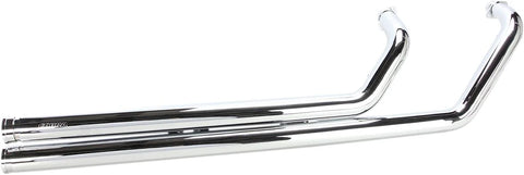 Cobra Hot Rod Speedster Long 2-into-2 Straight-Cut Exhaust System Triple-Chrome with PowerPort (4918T)