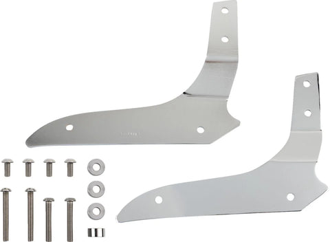 Cobra Short Square Sissy Bar Chrome with Pad (02-5770)