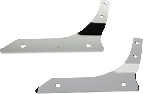 Cobra Short Round Sissy Bar Chrome with Pad (02-8618)