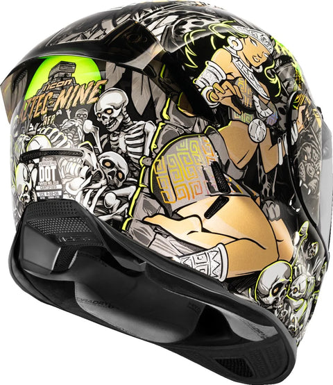 ICON Airframe Pro Aztec Nine Helmet Gold