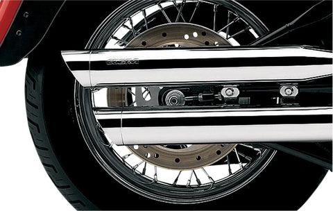 Cobra 3" Slip-on Mufflers Chrome (6000)