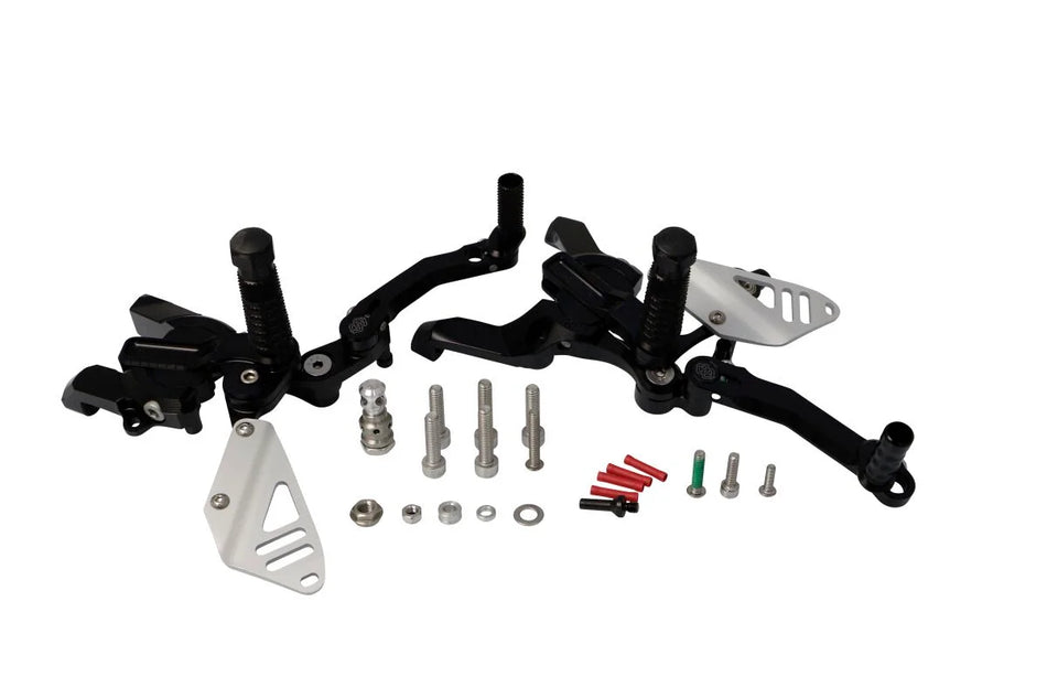 Gilles Tooling VCR38GT Adjustable Rearset Black (VCR-D05)