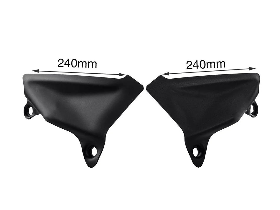 WRS Wind Deflectors Matt Black (DU019NO)