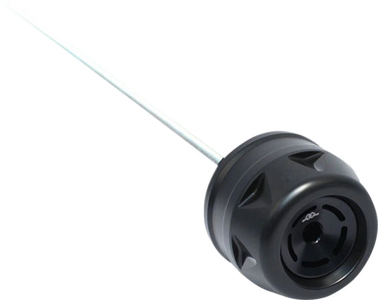 Gilles Tooling GTA Front Motorcycle Axle Protectors Black