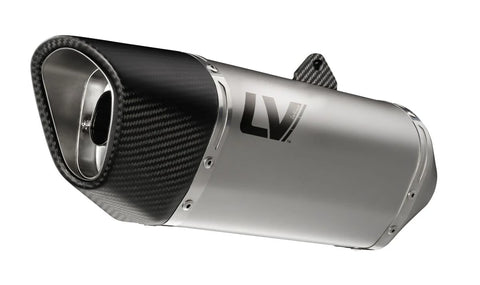 LeoVince LV-14R Stainless Steel Slip-on Muffler Ece Kawasaki (15605)